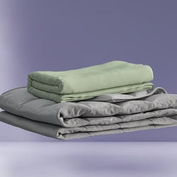 Couverture Lestée avec Housse en Percale