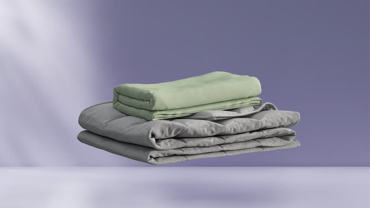Couverture Lestée avec Housse en Percale